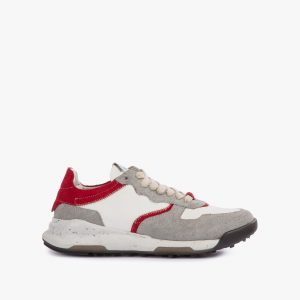 re run white red eco re shoes
