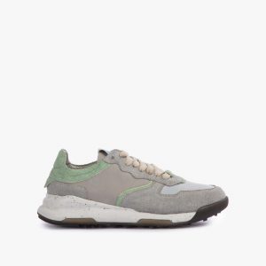 re run grey green eco sneakers eco made in italy Scarpe materiali riciclati