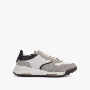 re run white/black sneaker pelle riciclata sustainable sneaker brands