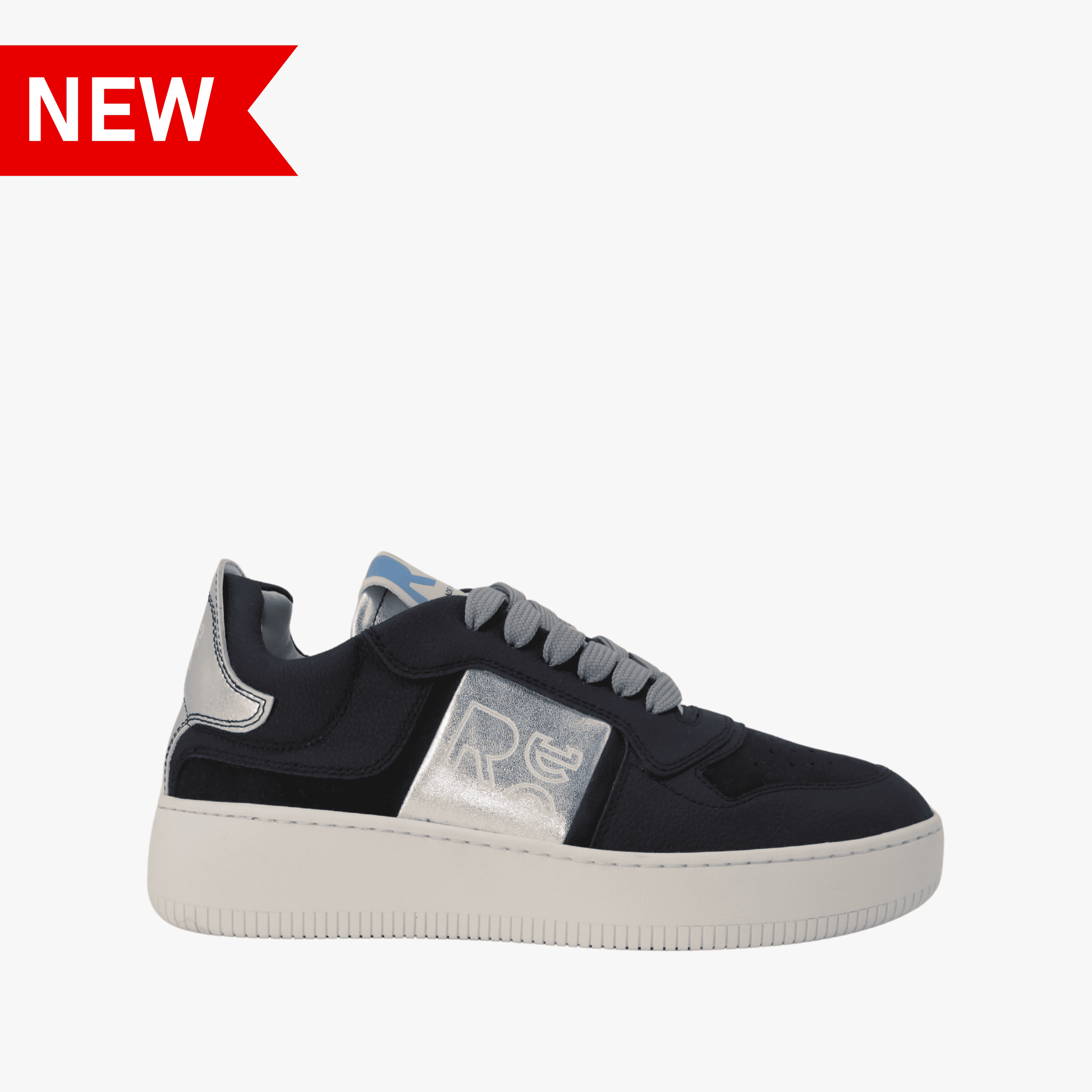 RE Step Black/ Argento